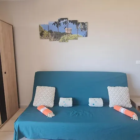Apartmán T2 Vue Clim Dans 3 Piscine Chauffee Saison & A Pied